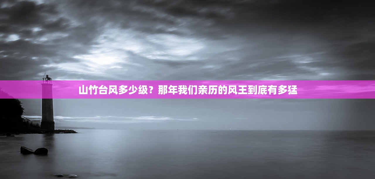 山竹台风多少级？那年我们亲历的风王到底有多猛