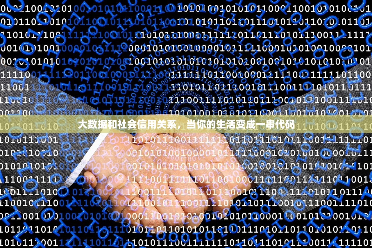 大数据和社会信用关系，当你的生活变成一串代码