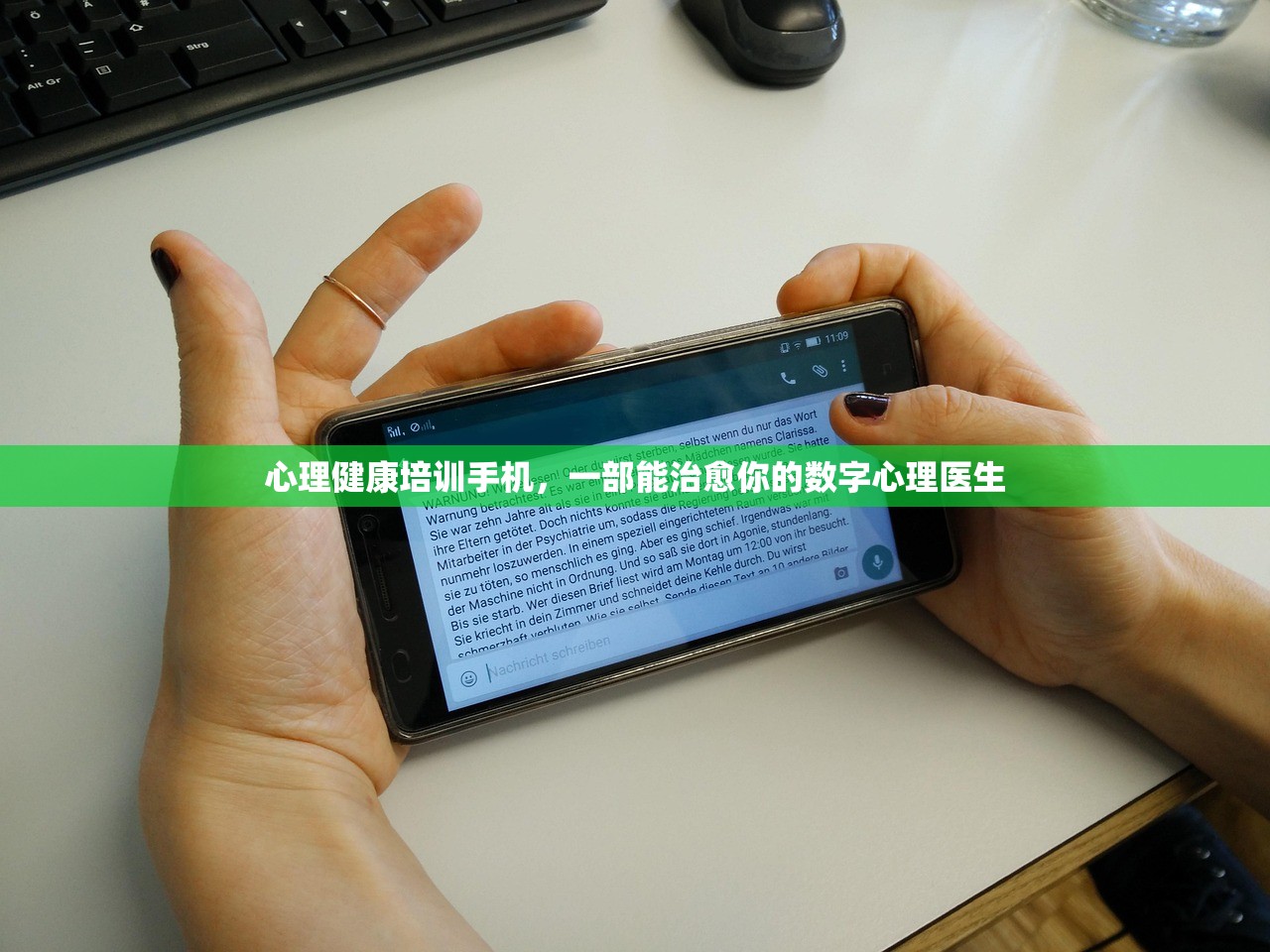 心理健康培训手机，一部能治愈你的数字心理医生