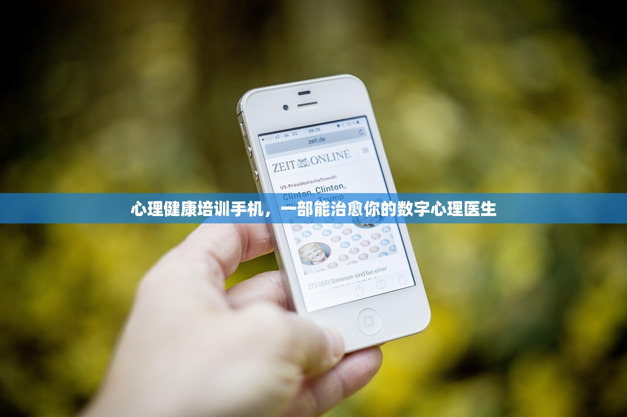 心理健康培训手机,一部能治愈你的数字心理医生 心理健康培训手机,一部能治愈你的数字心理医生