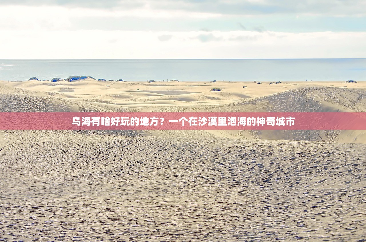 乌海有啥好玩的地方？一个在沙漠里泡海的神奇城市