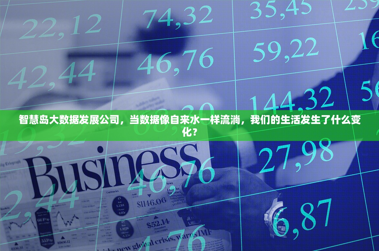 智慧岛大数据发展公司，当数据像自来水一样流淌，我们的生活发生了什么变化？