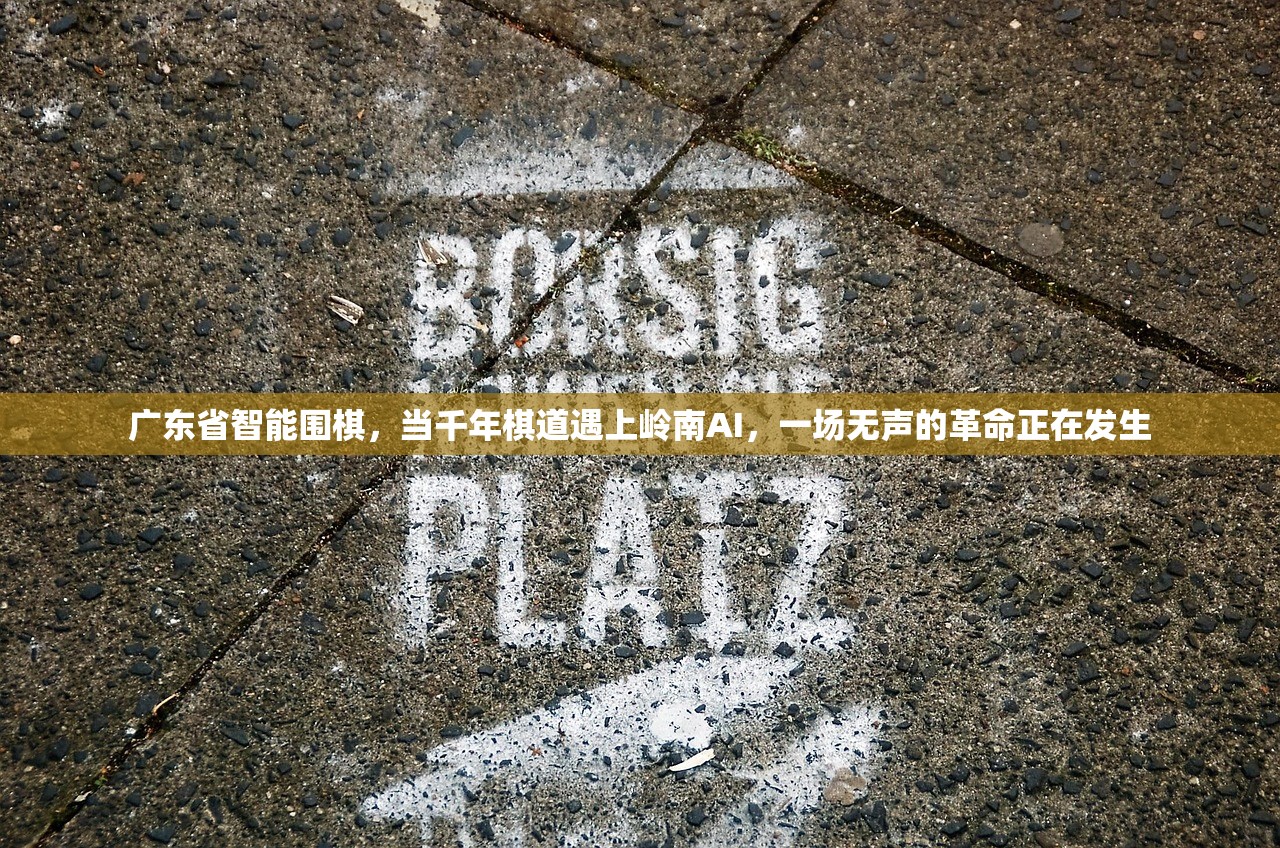 广东省智能围棋，当千年棋道遇上岭南AI，一场无声的革命正在发生
