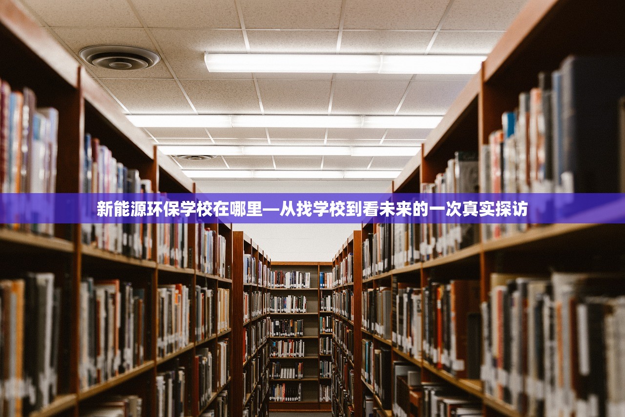 新能源环保学校在哪里—从找学校到看未来的一次真实探访