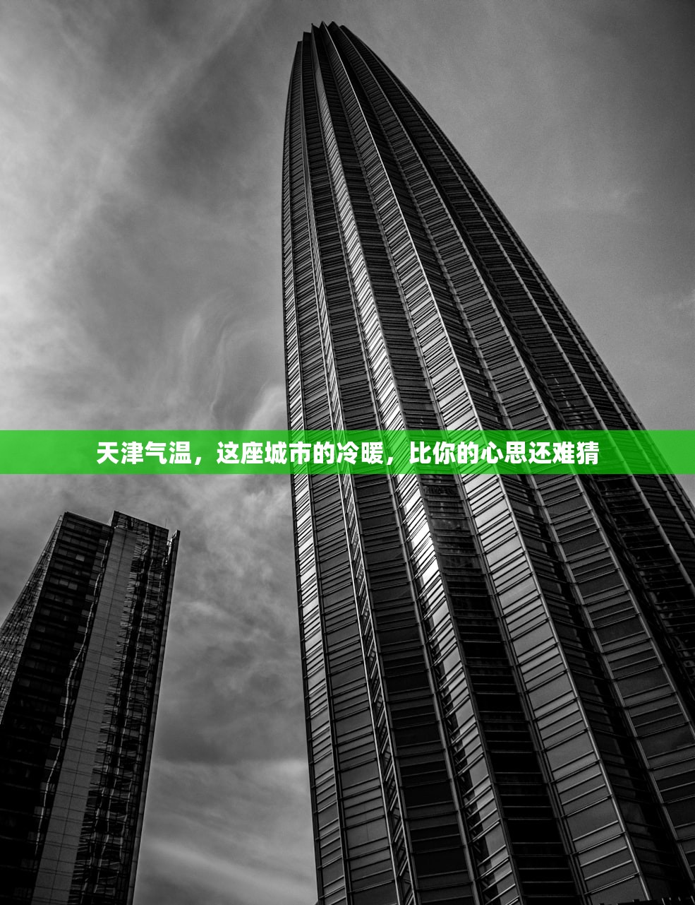 天津气温，这座城市的冷暖，比你的心思还难猜