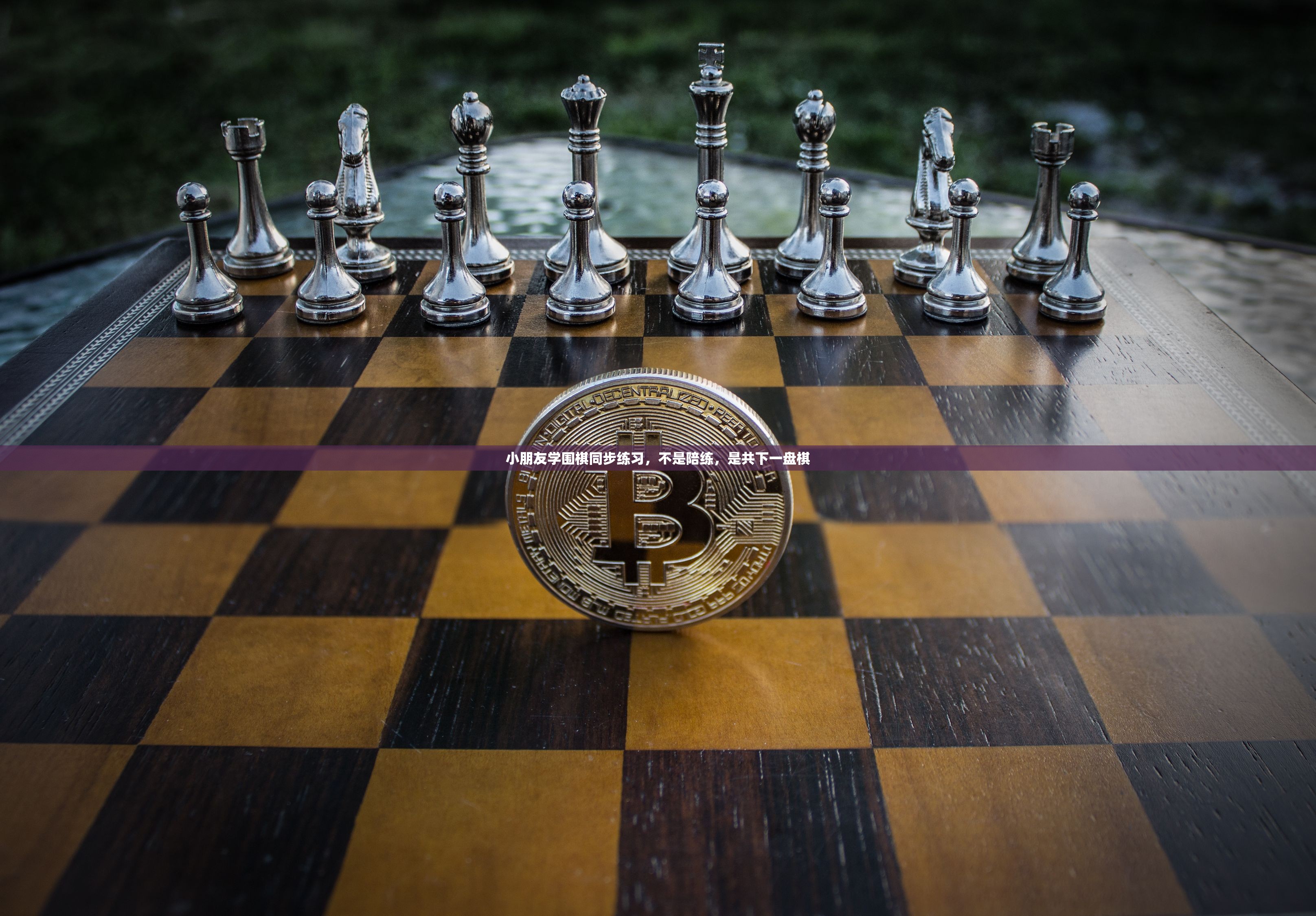小朋友学围棋同步练习，不是陪练，是共下一盘棋