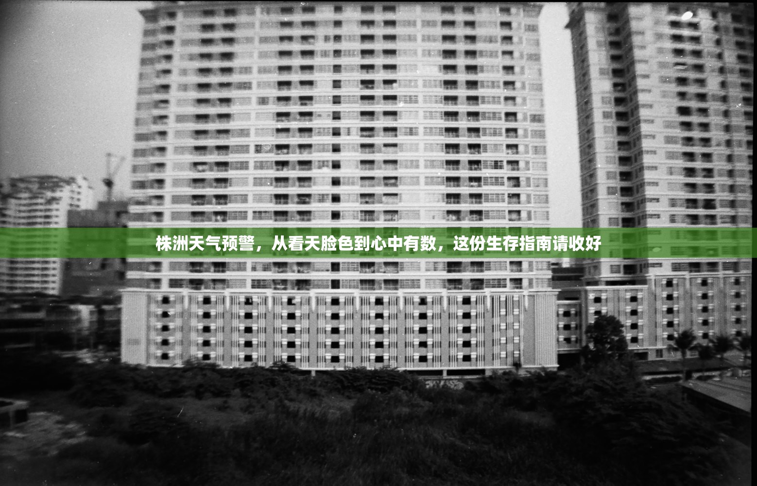 株洲天气预警，从看天脸色到心中有数，这份生存指南请收好