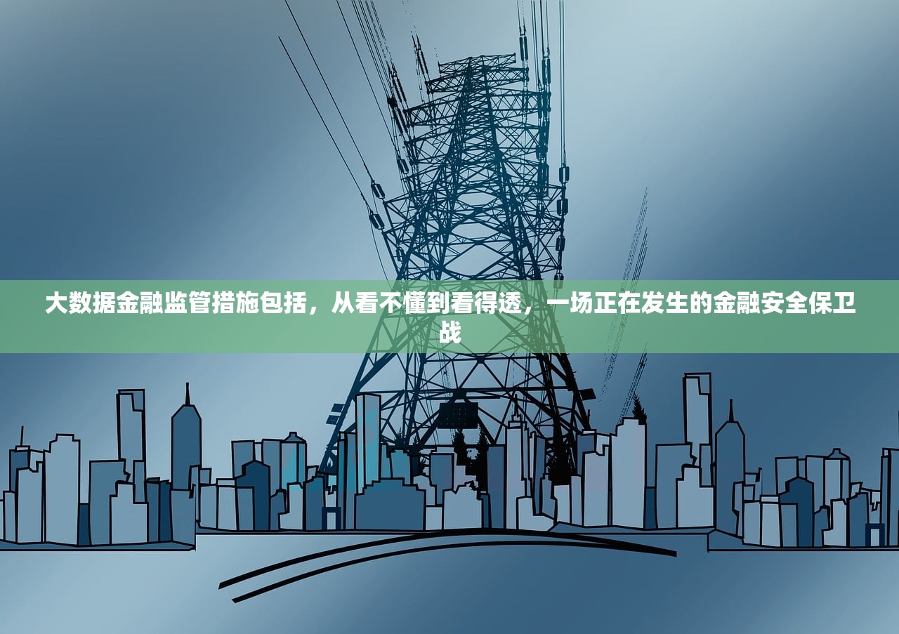 大数据金融监管措施包括，从看不懂到看得透，一场正在发生的金融安全保卫战