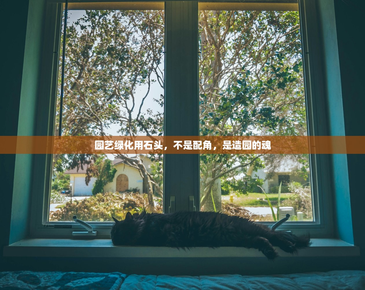 园艺绿化用石头，不是配角，是造园的魂