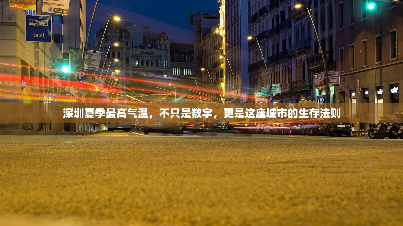 深圳夏季最高气温，不只是数字，更是这座城市的生存法则