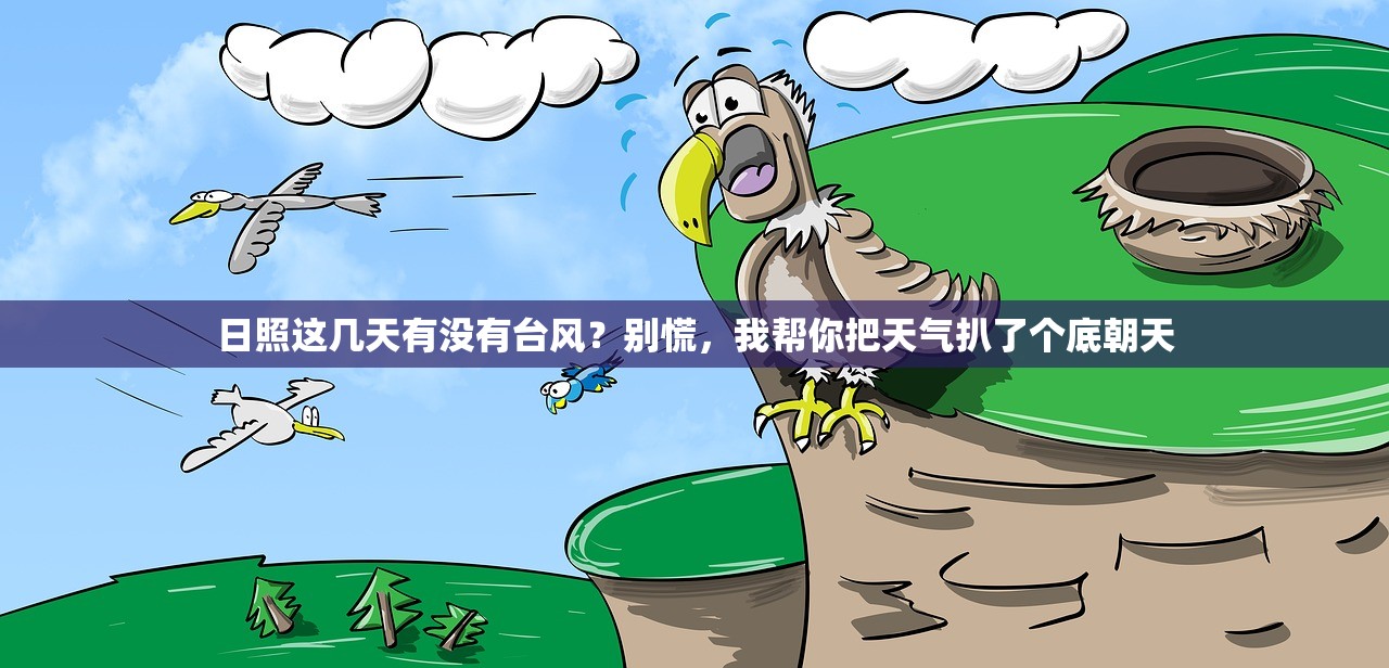 日照这几天有没有台风？别慌，我帮你把天气扒了个底朝天
