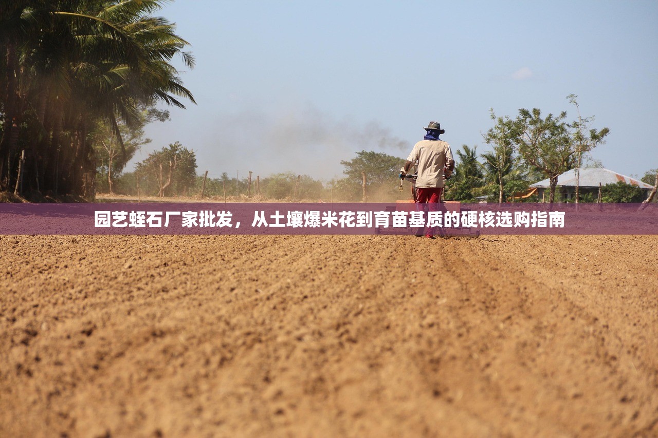 园艺蛭石厂家批发，从土壤爆米花到育苗基质的硬核选购指南