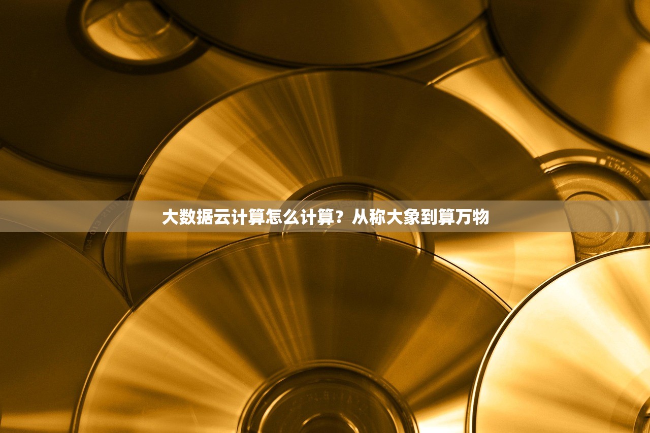 大数据云计算怎么计算？从称大象到算万物